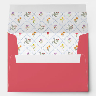 Trellis Fleur Sauvage | Enveloppe