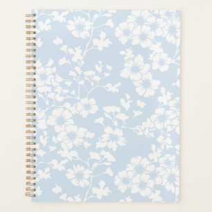 Trellis Floral - Bleu Poudre