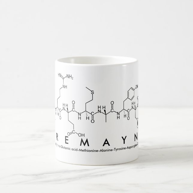 Tremayne peptide name mug (Center)