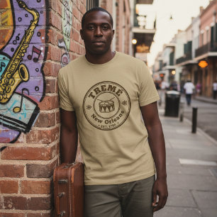 Tremé New Orleans Neighborhood Pride Heritage Tri-Blend Shirt