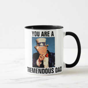 TREMENDOUS DAD Donald Trump Coffee Mug
