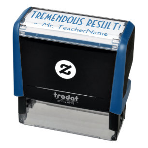 "TREMENDOUS RESULT!" Commendation Rubber Stamp