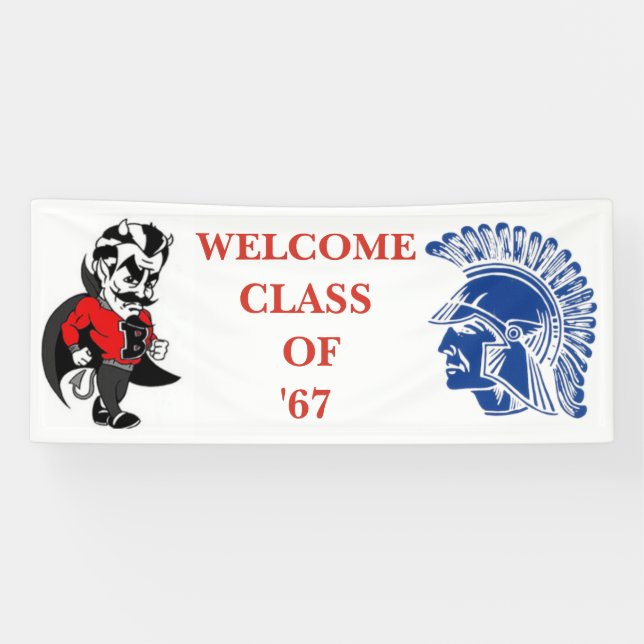 Tremper  Bradford Class Reunion Banner (Horizontal)