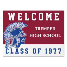 Tremper Kenosha Wisconsin Reunion Sign