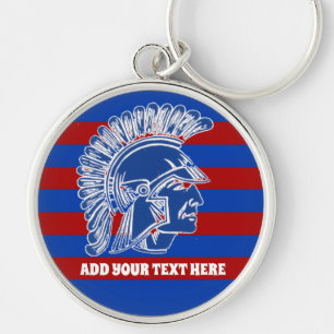 Tremper Trojan Kenosha Wisconsin Keychain