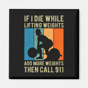 Tren Lifting Fitness Gym Deadlift Tees - Humourous Magnet