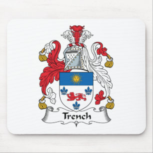 Trench Family Crest Mouse Pad