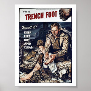Trench Foot Poster