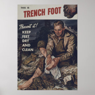 Trench Foot Poster