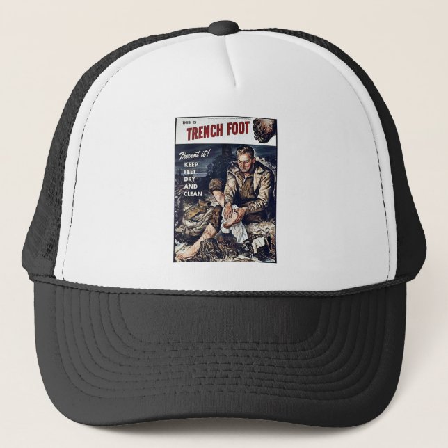 Trench Foot Trucker Hat (Front)