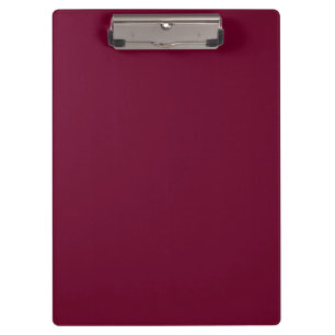 Trend Color - Dark Burgundy Clipboard
