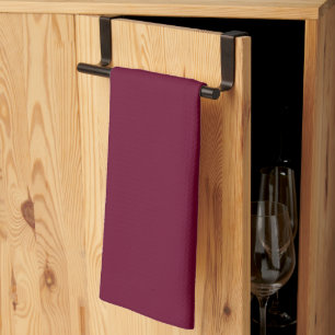Trend Color Dark Burgundy Kitchen Towels