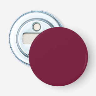 Trend Color - Dark Burgundy Magnet-Backed Bottle Opener