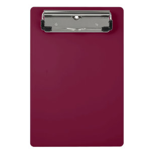 Trend Color - Dark Burgundy Mini Clipboard
