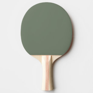 Trend Color Muted Greenish Gray Ping Pong Paddle