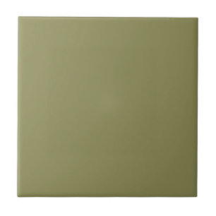 Trend Color - Olive Green Decorative Ceramic Tile
