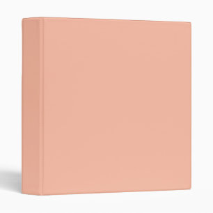 Trend Color - Soft Peach 3 Ring Binder