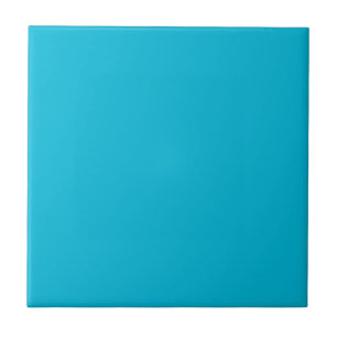 Trend Color - Vivid Cyan Decorative Ceramic Tile
