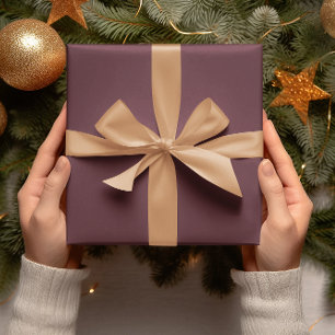 Trend Colors - Dark Red Wine Color - Solid Roll Wrapping Paper