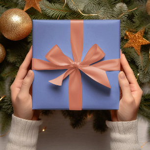 Trend Colors - Jewel Blue Color - Solid Roll Wrapping Paper