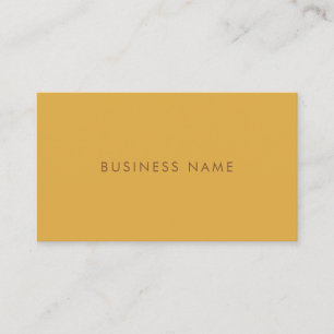 Trend Colors Modern Company Minimalist Elegant Top Business Card