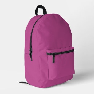 Trend Colour - Berry Printed Backpack