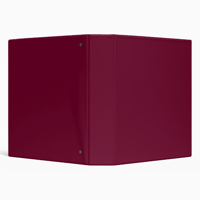 Trend Colour - Dark Burgundy - 3 Ring Binder (Background)