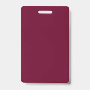 Trend Colour - Dark Burgundy - Badge