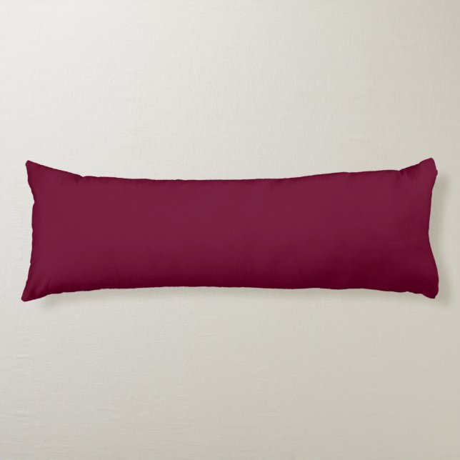 Trend Colour - Dark Burgundy Body Pillow (Front)