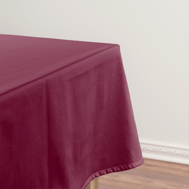Trend Colour Dark Burgundy  Tablecloth (In Situ)