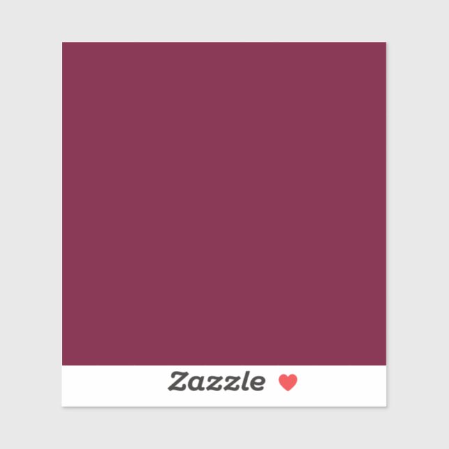 Trend Colour Dark Burgundy Vinyl Sticker (Sheet)
