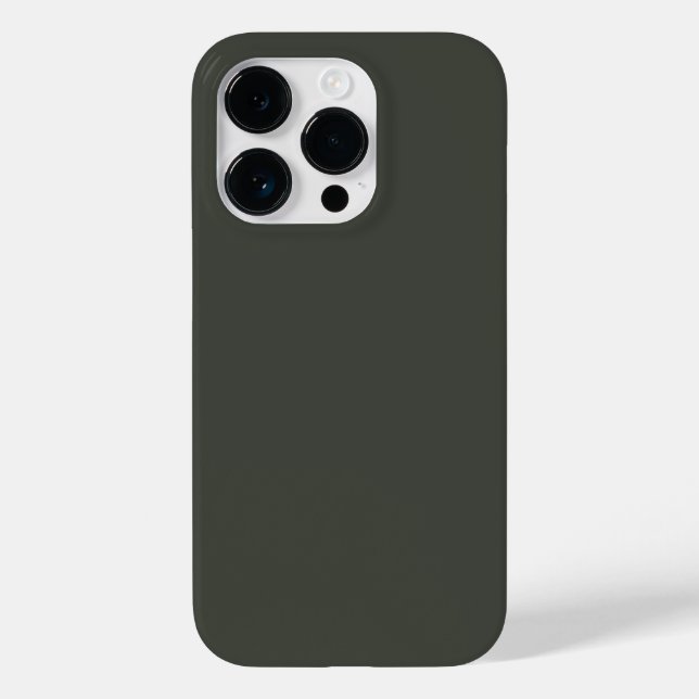 Trend Colour - Dark Forest Grey  Case-Mate iPhone Case (Back)