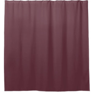 Trend Colour - Dark Red Wine Shower Curtain