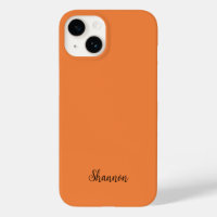 Trend Colour Fresh Tangerine Minimalist