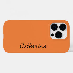 Trend Colour Fresh Tangerine Name Case-Mate iPhone 14 Pro Case