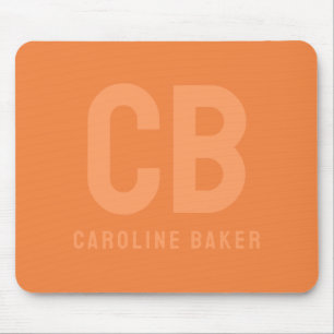 Trend Colour Fresh Tangerine Name Mousepad