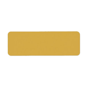 Trend Colour - Golden Yellow Return Address Labels