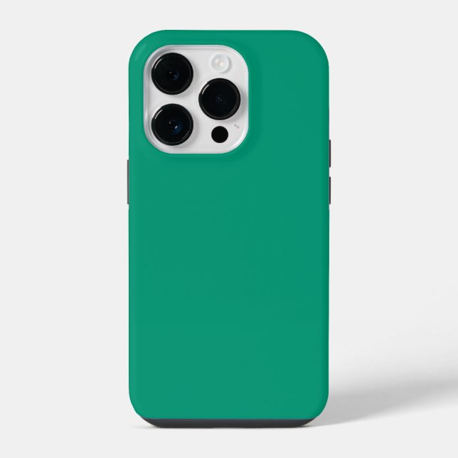 Trend Colour - Jade Green  iPhone Case (Back)