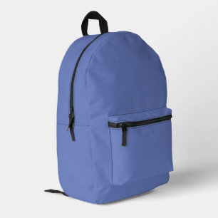 Trend Colour - Jewel Blue Printed Backpack