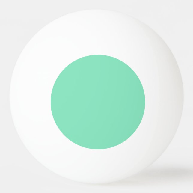 Trend Colour - Minty Green Ping Pong Ball (Front)