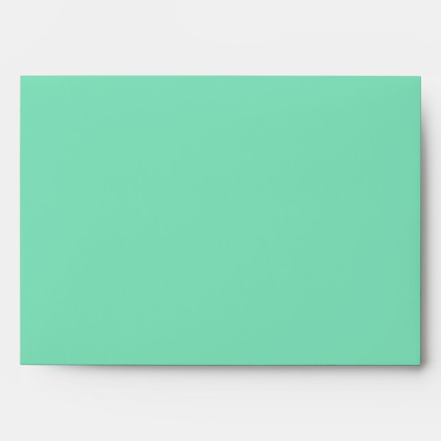 Trend Colour - Minty Green - Solid Envelope (Front)