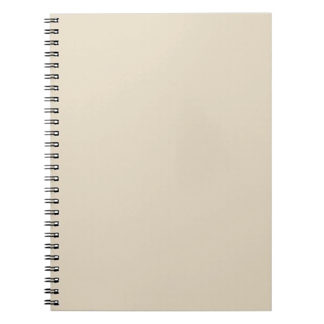 Trend Colour - Natural Beige Notebook (Front)