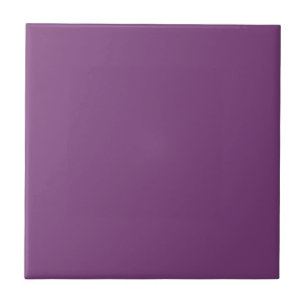 Trend Colour - Plum Purple Decorative Ceramic Tile