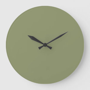 Trend Colour Reed Green Large Wall Clock