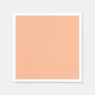 Trend Colour - Soft Peach Paper Napkins