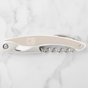 Trend Colour Soft Taupe Custom Waiter's Corkscrew