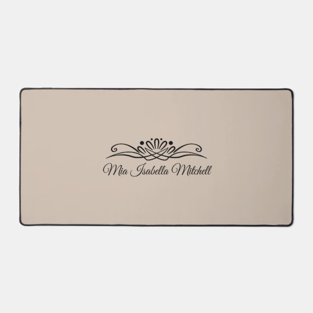 Trend Colour Soft Taupe Desk Mat (Front)