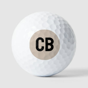 Trend Colour Soft Taupe Golf Balls