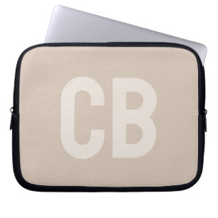 Trend Colour Soft Taupe Laptop Sleeve