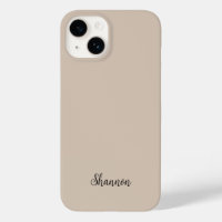 Trend Colour Soft Taupe Name Minimalist